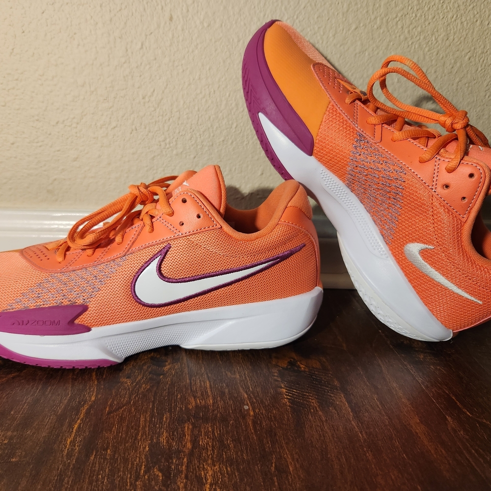 Nike Zoom GT Cut AcademyLight Wild Mango Hot Fuchsia Plum Dust White - Picture 3 of 6